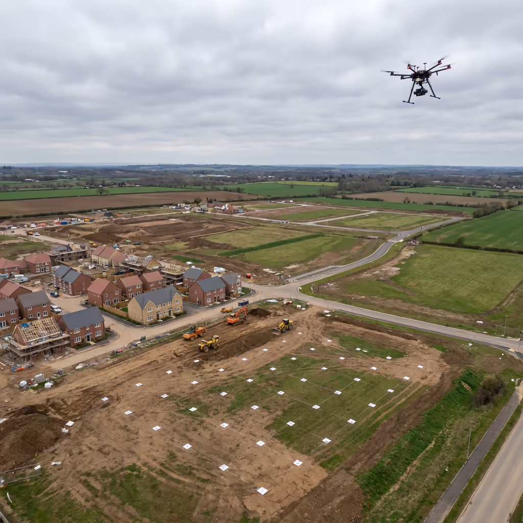 Drone Photogrammetry Survey - Professional drone survey service in the UK